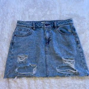 Denim skirt